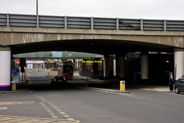 Photo 6"x4" Major Arteries over The Broadway Edgware c2010