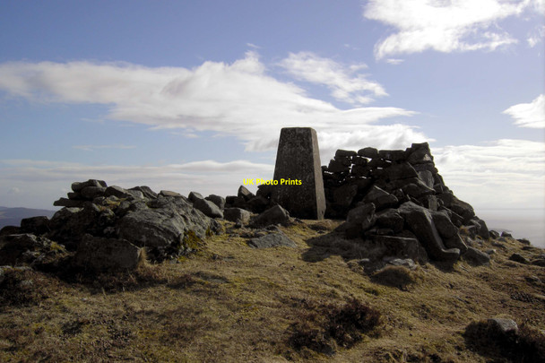 Photo 6"x4" Bengairn Trig Point Auchencairn\/NX7951 c2010
