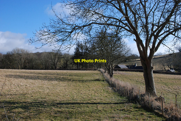 Photo 6"x4" Footpath east of Llanddeiniol Llanddeiniol c2010