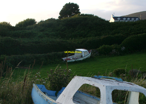 Photo 6"x4" Field of Boats Kilcrohane c2009