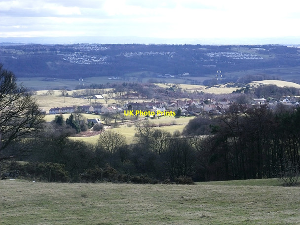 Photo 6"x4" Above the Gorse Banton\/NS7579 c2010