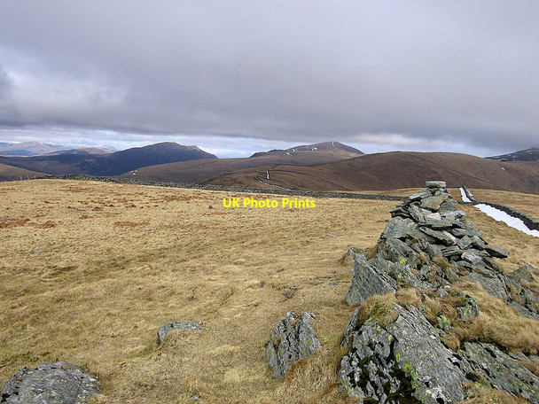 Photo 6"x4" Diffwys ridge and the Rhinogydd Caerdeon c2010