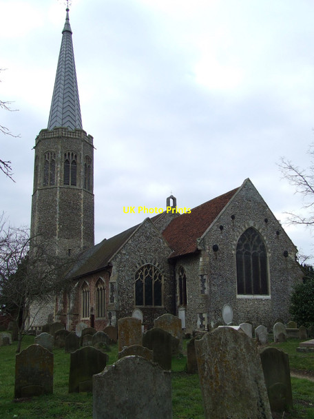Photo 6"x4" All Saints Wickham Market Wickham Market c2010
