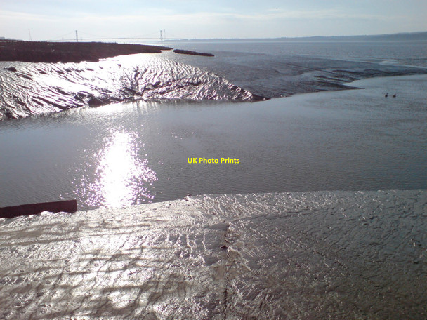 Photo 6"x4" Severn Bridge from Thornbury SC at Oldbury Westend\/ST6092 c2010