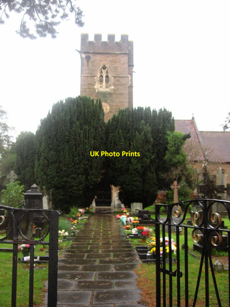 Photo 6"x4" St Mary's Church Gates Birchgrove\/ST1680 c2009