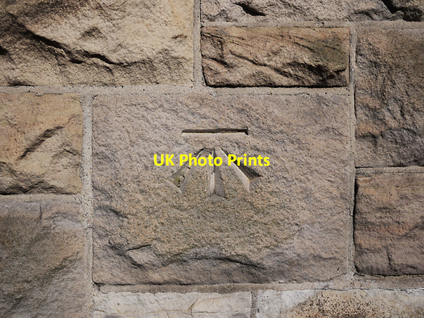 Photo 6"x4" Bench Mark, Belfast Dunmurry c2010