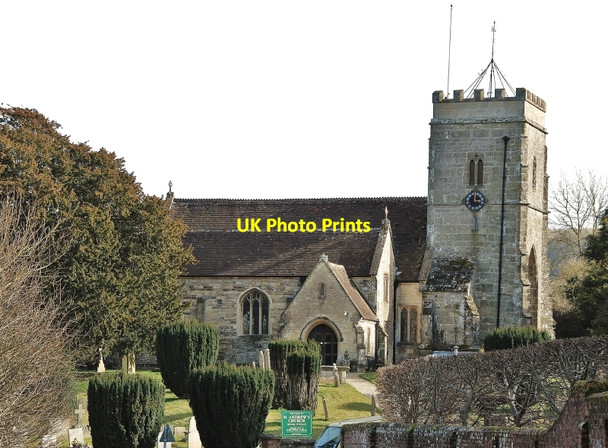 Photo 6"x4" Okeford Fitzpaine: St  Andrew's Church Okeford Fitzpaine c2010