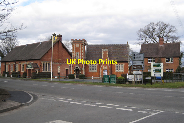 Photo 6"x4" Hatton Village Hall and old school, Hatton Green Haseley c2010
