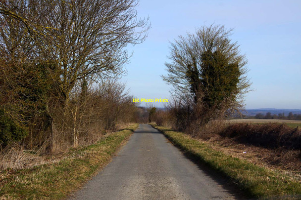 Photo 6"x4" The road to Ardington Ardington c2010