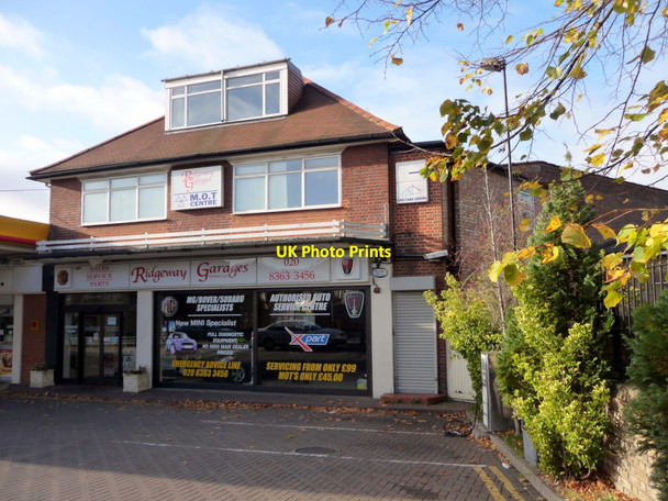 Photo 6"x4" Ridgeway Garage, Enfield Enfield\/TQ3396 c2009