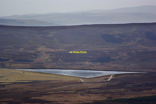 Photo 6"x4" Lower Barden Reservoir Eastby c2010