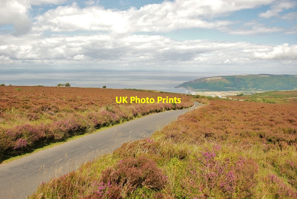 Photo 6"x4" Exmoor: Porlock Common Porlock Weir c2008