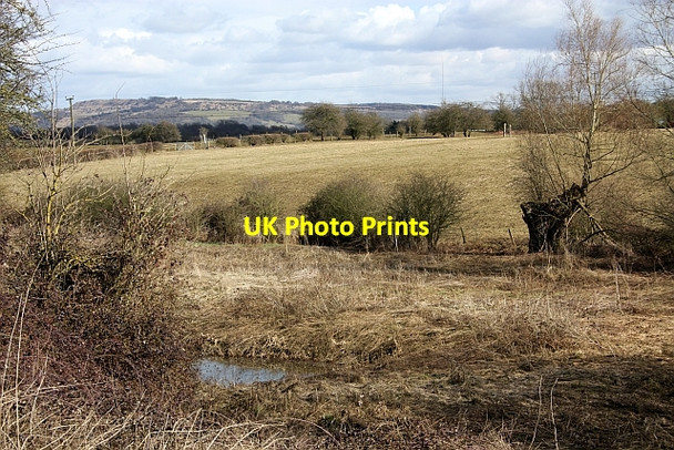 Photo 6"x4" Pond near the Ripple Brook Naunton\/SO8739 c2010