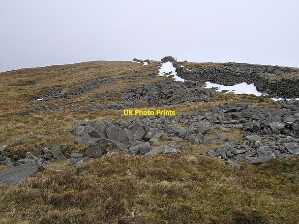 Photo 6"x4" Southern slope of Diffwys summit Diffwys\/SH6623 c2010