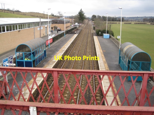 Photo 6"x4" Newcastle to Carlisle Railway at Corbridge Dilston c2010