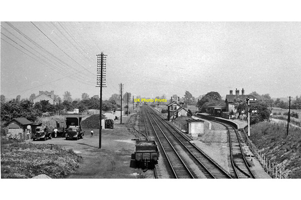 Photo 6"x4" Barnwell Junction and Station Cambridge\/TL4658 c1963