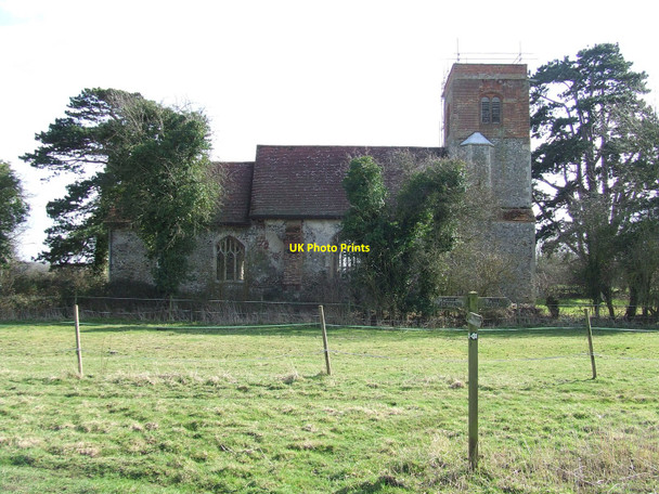 Photo 6"x4" St Mary Badley Battisford c2010