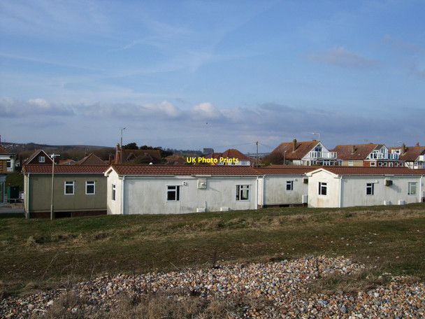 Photo 6"x4" Chalets at South Lancing Beach Lancing c2010