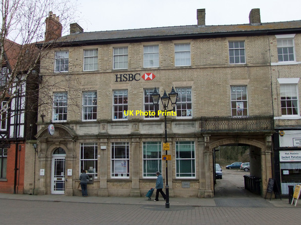 Photo 6"x4" HSBC Bank, Marketplace, Brigg Brigg c2010