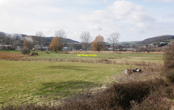 Photo 6"x4" Flood meadows, east of Minehead Minehead c2010