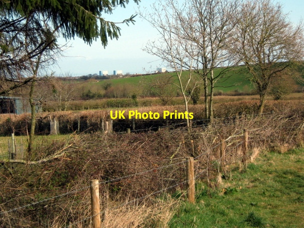 Photo 6"x4" Fields north of Nether Stowey Nether Stowey c2010