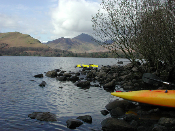 Photo 6"x4" Rocks off St Herbert's Island Keswick\/NY2623 c2005
