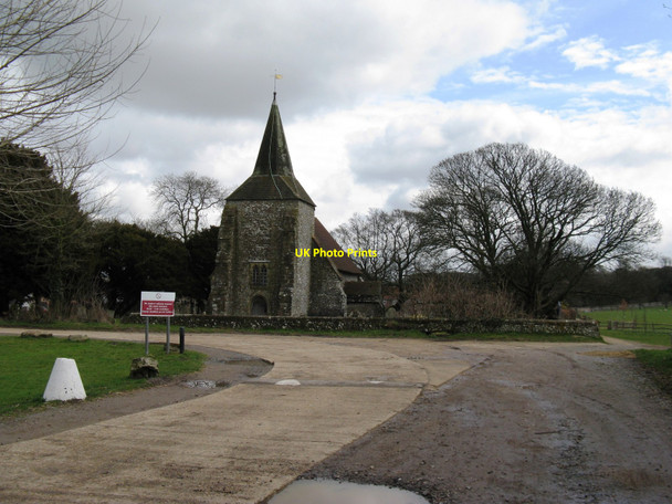 Photo 6"x4" St Michael's Church near Plumpton College Plumpton\/TQ3613 c2010