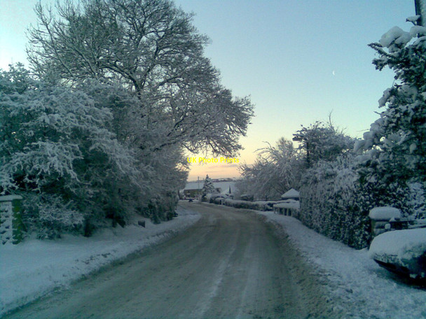 Photo 6"x4" Snow on Swainsea Lane - Jan 2010 Pickering\/SE7984 c2010