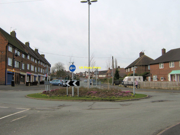 Photo 6"x4" Junction of Lawton Street and Kingsfield Road Biddulph c2010