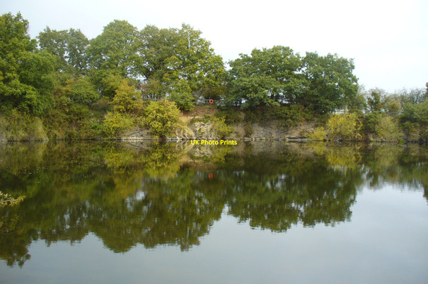 Photo 6"x4" Old Quarry Ebury Hill Ebreywood c2008