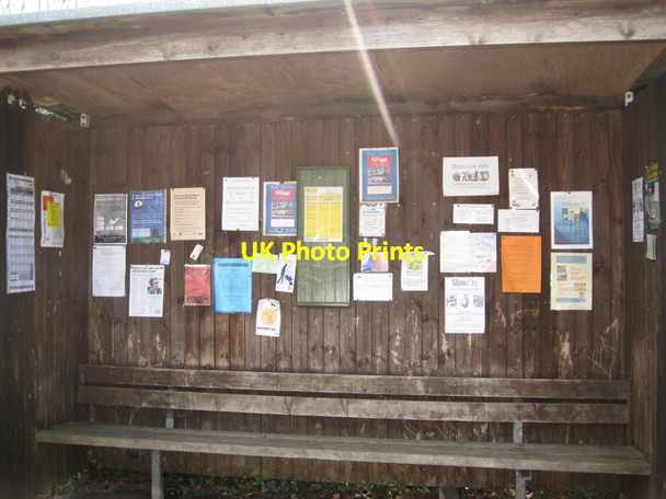 Photo 6"x4" Bus shelter, Heath Terrace, Beausale Beausale c2010