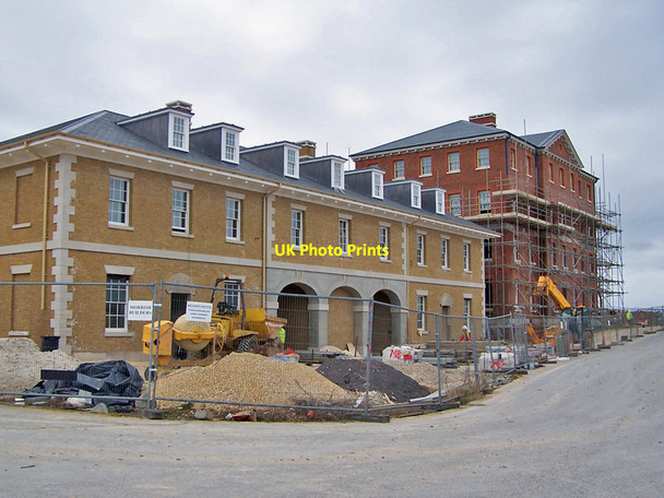 Photo 6"x4" Building old buildings in Poundbury Dorchester\/SY6890 c2010