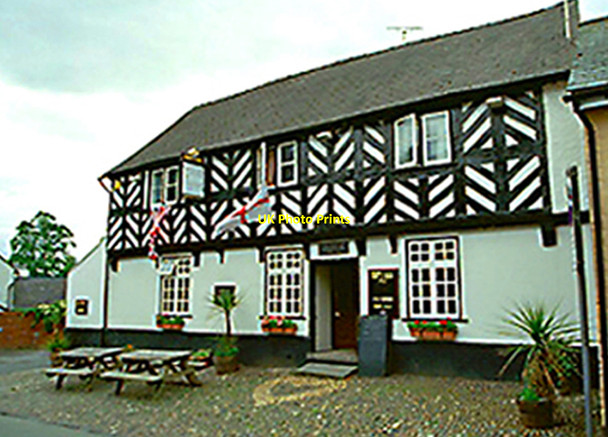 Photo 6"x4" The White Hart Inn Ellesmere\/SJ3934 c2000