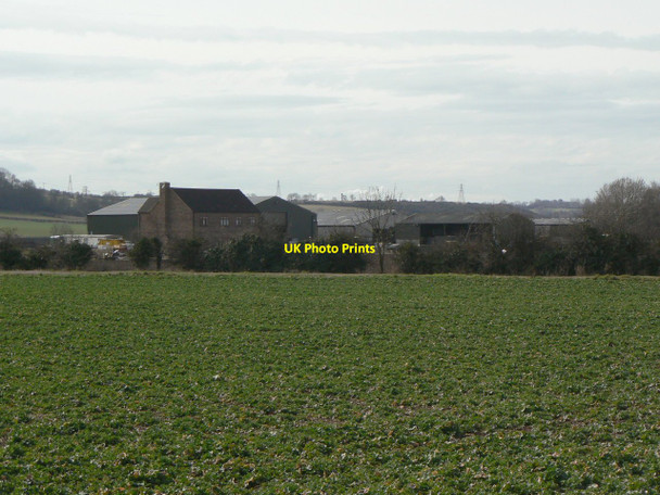Photo 6"x4" Farm on Bunny Moor Bunny c2010