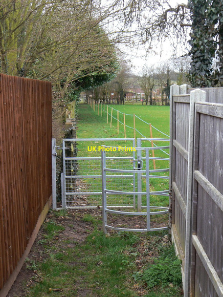 Photo 6"x4" Footpath from Moor Lane Gotham\/SK5330 c2010