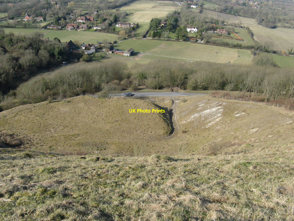 Photo 6"x4" Disused pit by Ditchling Bostall Westmeston c2010