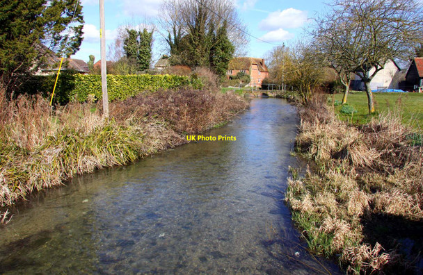 Photo 6"x4" Letcombe Brook in Grove Grove\/SU4090 c2010