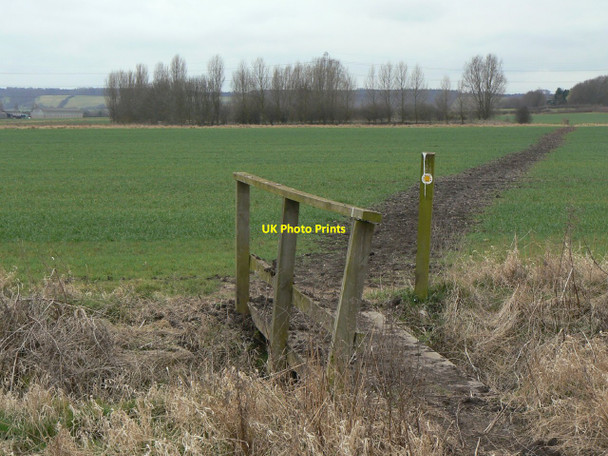 Photo 6"x4" Footbridge on Barton Moor Gotham\/SK5330 c2010