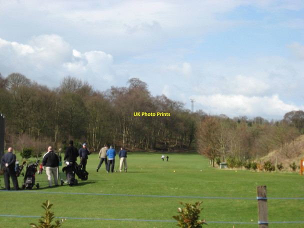Photo 6"x4" Teeing Off at Hartford Golf Club Northwich c2010