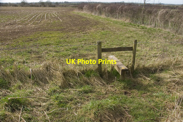 Photo 6"x4" Stile on footpath to Fence Foot Duncombe\/SD5039 c2010