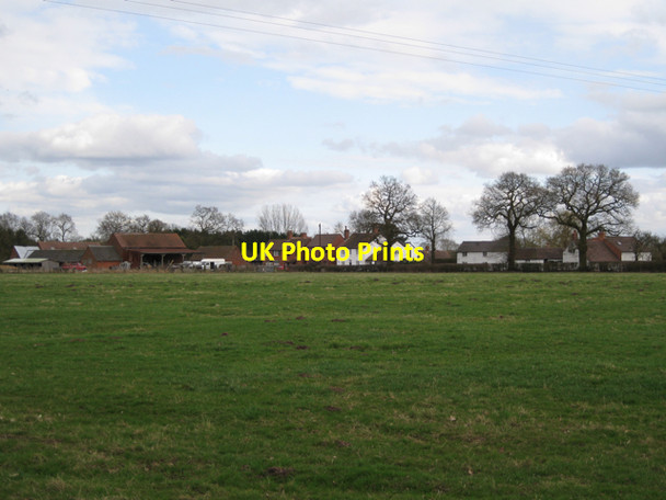 Photo 6"x4" Houses in Case Lane, Five Ways Beausale c2010