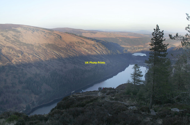 Photo 6"x4" Glendalough: the upper and lower lakes Laragh c2010