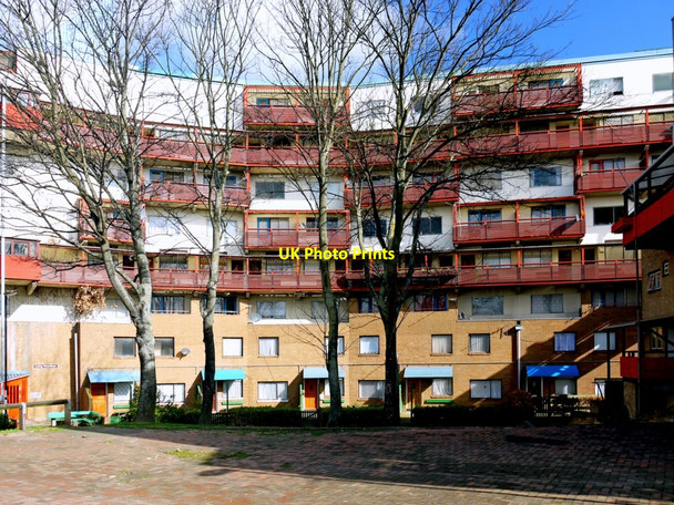 Photo 6"x4" Long Headlam, Byker Wall Newcastle upon Tyne c2010