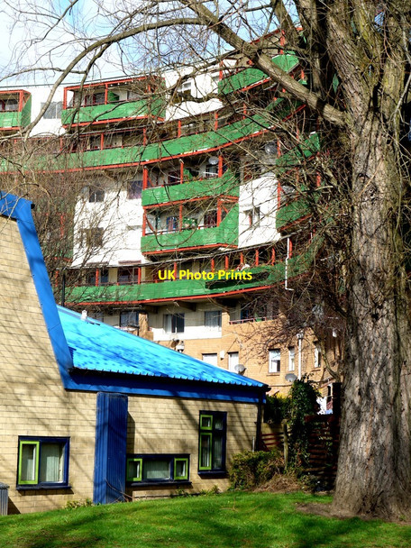 Photo 6"x4" Dalton Crescent, Byker Wall Newcastle upon Tyne c2010