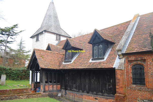 Photo 6"x4" The Essex Way 18: Greensted Church Chipping Ongar c2010