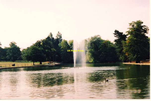 Photo 6"x4" Lake, Cannon Hill Park, Birmingham Moor Green\/SP0682 c2003