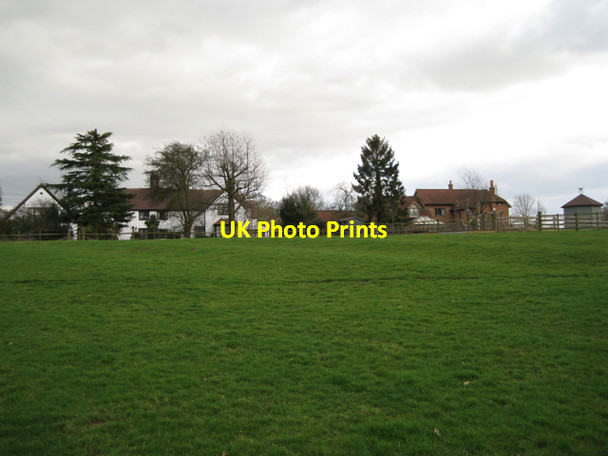 Photo 6"x4" 20th century houses, Haseley Green Haseley Green c2010