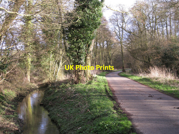 Photo 6"x4" Firs Lane crosses Inchford Brook (2) Beausale c2010