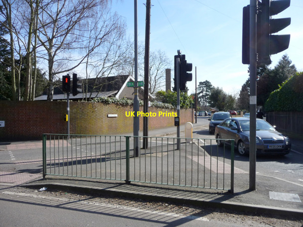 Photo 6"x4" Traffic Lights, Chessington Road, Ewell, Surrey Ewell c2010