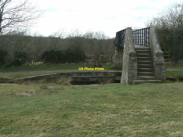 Photo 6"x4" Footbridge over the canal Higher Poynton c2010